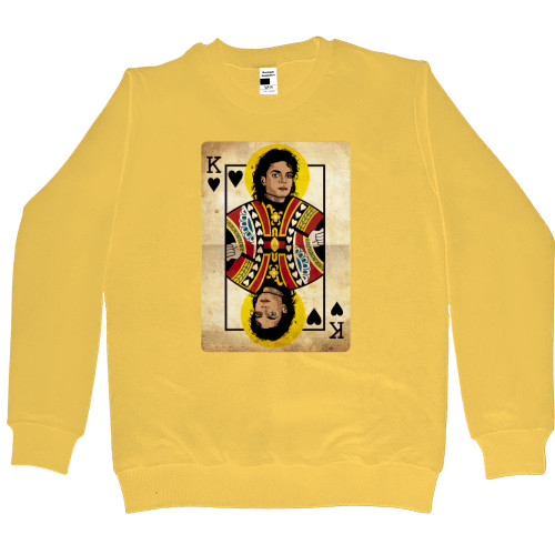 Women's Premium Sweatshirt - Michael Jackson playing card - Mfest