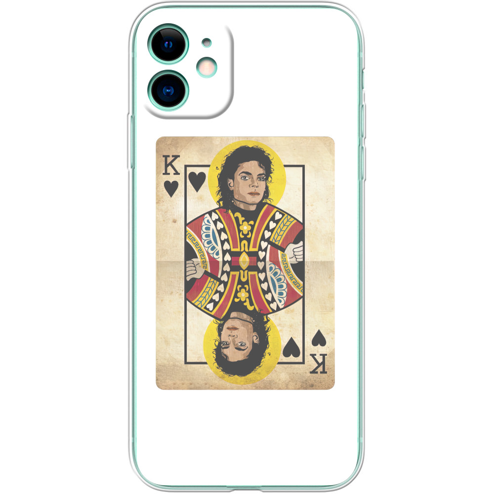 iPhone Case - Michael Jackson playing card - Mfest