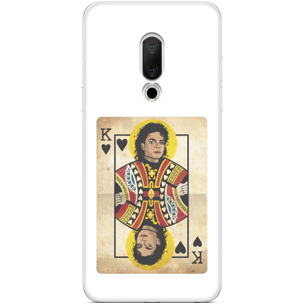 Чехол Meizu - Michael Jackson playing card - Mfest