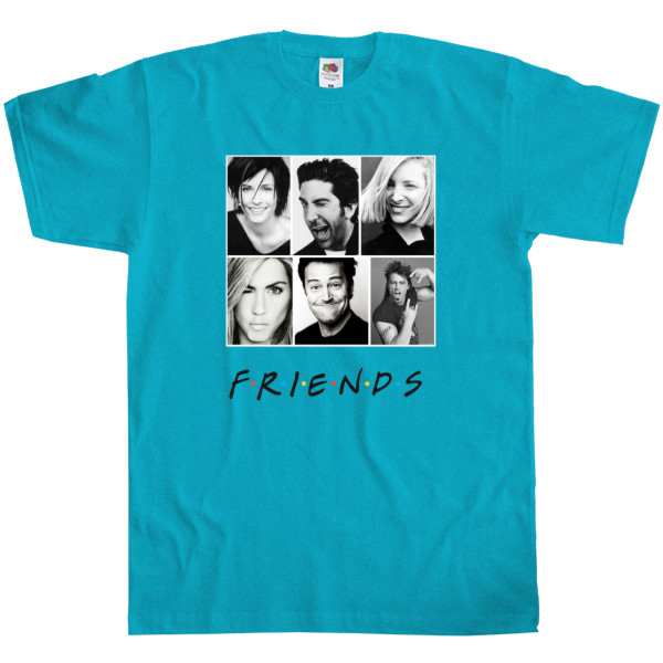 Men's T-Shirt Fruit of the loom - Friends 2 - Mfest