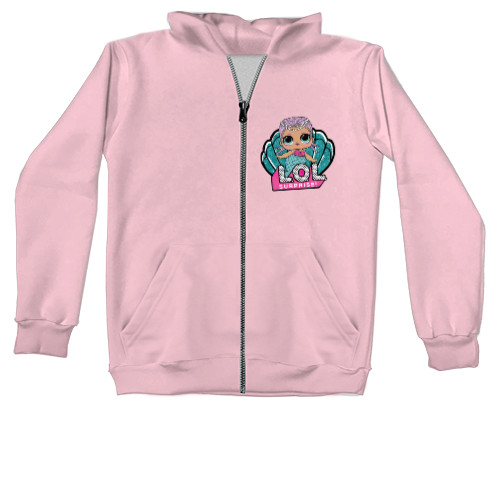 Kids' Zip-through Hoodie - Lol - Mfest