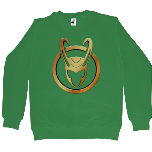 Men’s Premium Sweatshirt - Loki Helmet - Mfest