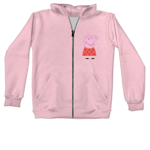 Kids' Zip-through Hoodie - Peppa Pig Cutie - Mfest