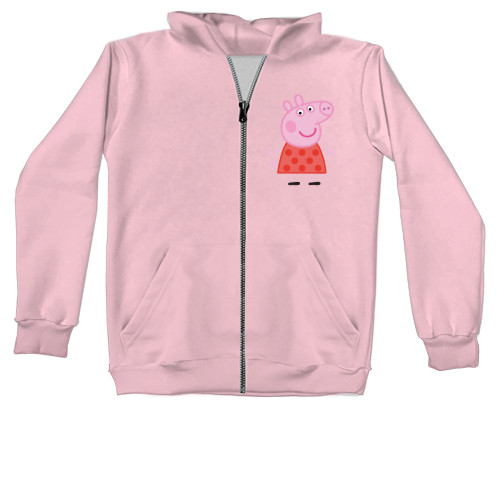 Unisex Zip-through Hoodie - Peppa Pig Cutie - Mfest