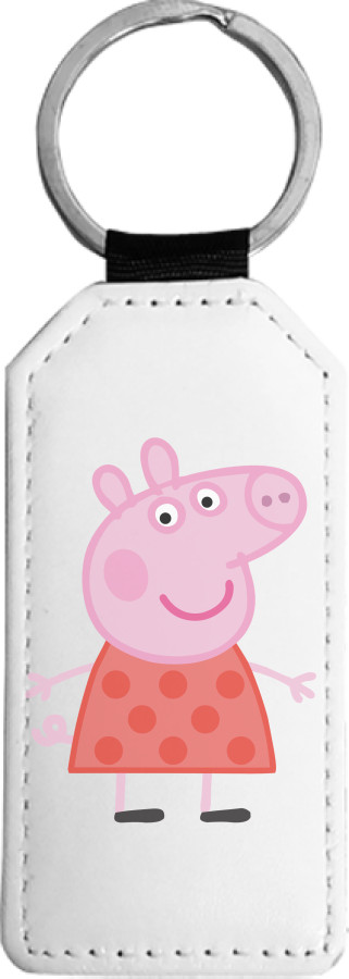 Rectangular Keychain - Peppa Pig Cutie - Mfest