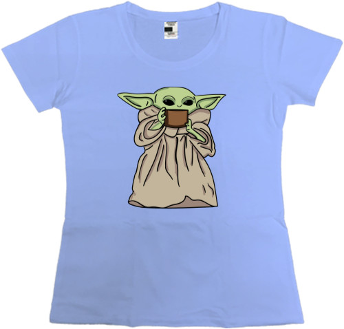 Women's Premium T-Shirt - Baby Yoda - Mfest