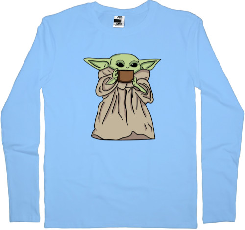 Men's Longsleeve Shirt - Baby Yoda - Mfest