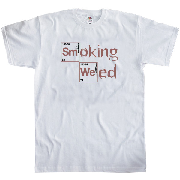 Men's T-Shirt Fruit of the loom - Smoking weed - Mfest