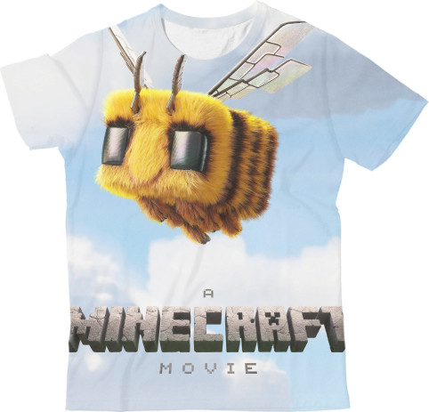 Футболка 3D Детская - Minecraft Movie - Mfest