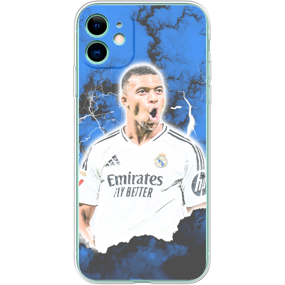 Чехол iPhone - Килиан Мбаппе - Mfest