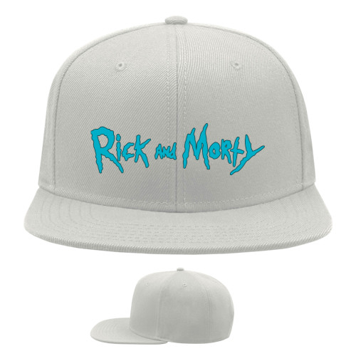 Кепка Снепбек - Rick And Morty logo - Mfest