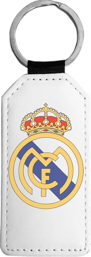 Брелок прямоугольный - Real Madrid 1 - Mfest