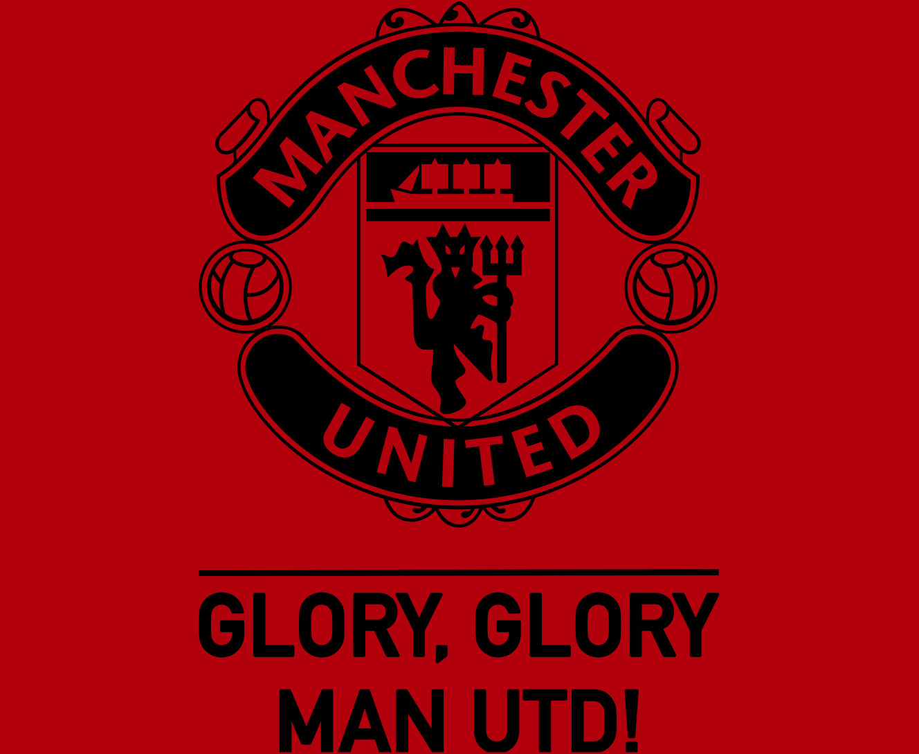 Футбол - Коврик для мышки - Glory Man Utd - Mfest