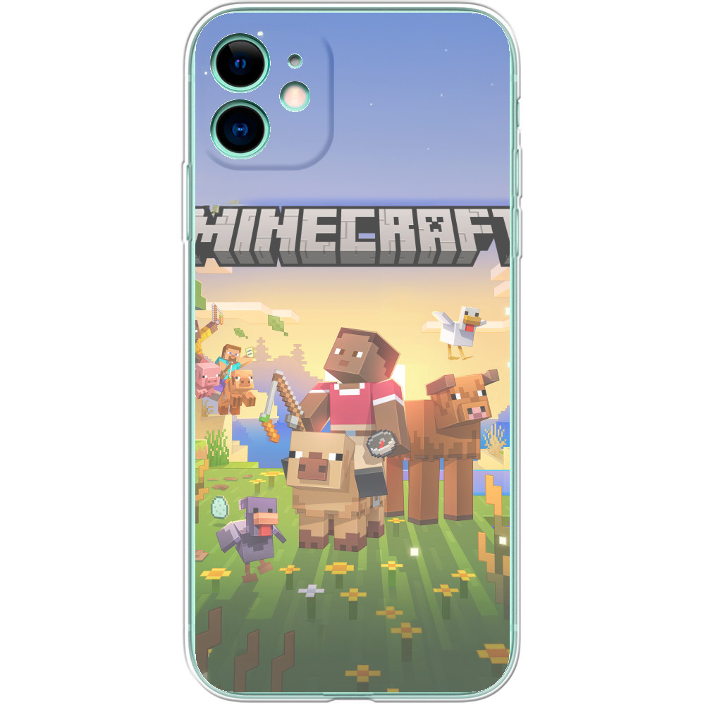 Чехол iPhone - Minecraft Spring to Life - Mfest