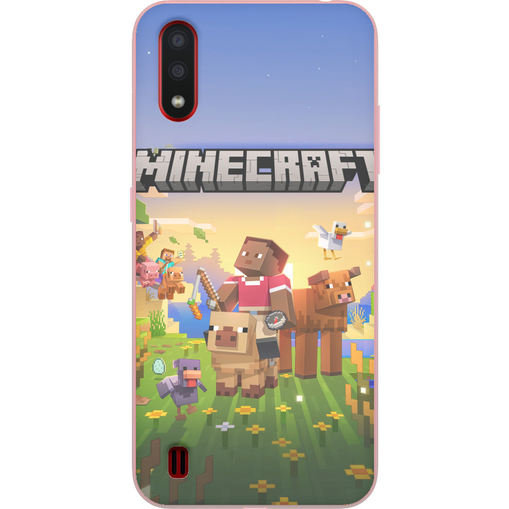 Чехол Samsung - Minecraft Spring to Life - Mfest Чехол Samsung - Minecraft Spring to Life - Mfest