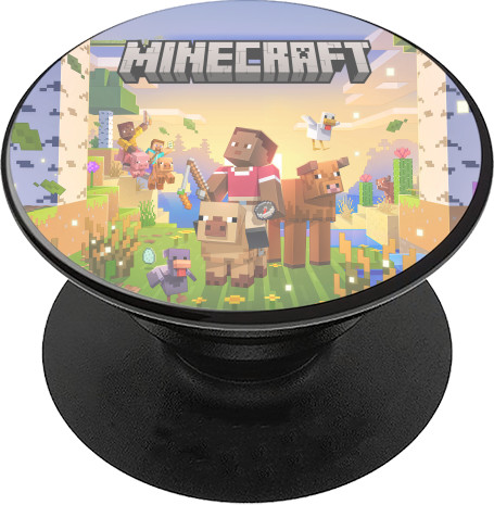 PopSocket Подставка для мобильного - Minecraft Spring to Life - Mfest