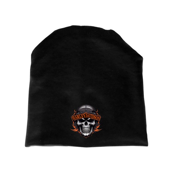 Шапка - Harley Davidson череп  - Mfest