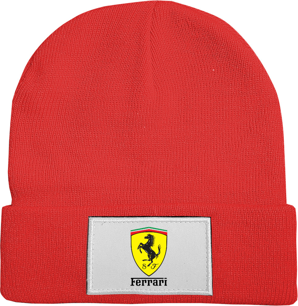 Шапка c Патчем - Ferrari logo 2 - Mfest