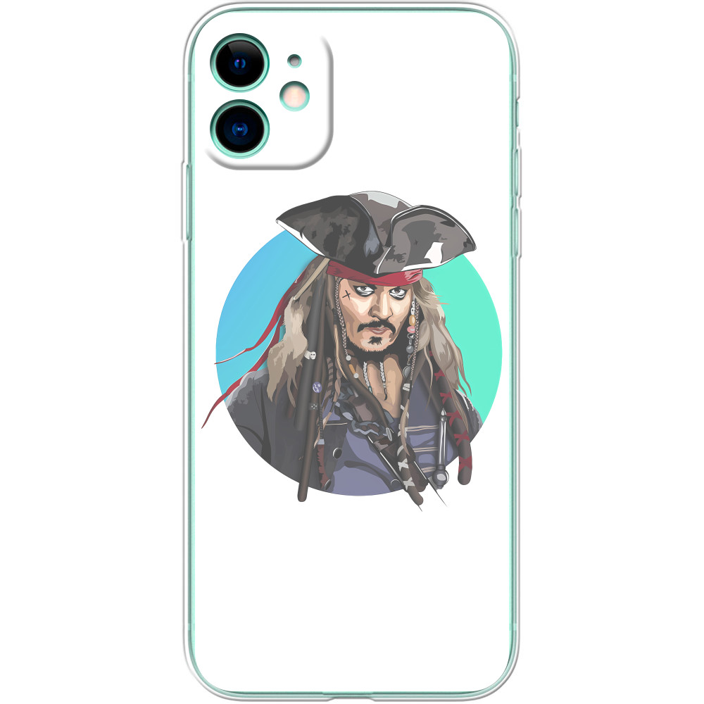 Чехол iPhone - Капитан Джек Воробей 2 - Mfest