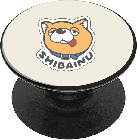 PopSocket Подставка для мобильного - Шиба Ину. Путь домохозяина  - Mfest
