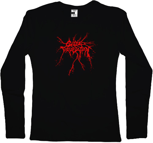 Лонгслив Премиум Женский - Cattle Decapitation - Mfest Металкор - Лонгслив Премиум Женский - Cattle Decapitation - Mfest