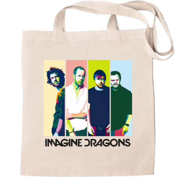 Эко-Сумка для шопинга - Imagine Dragons - Mfest Эко-Сумка для шопинга - Imagine Dragons - Mfest