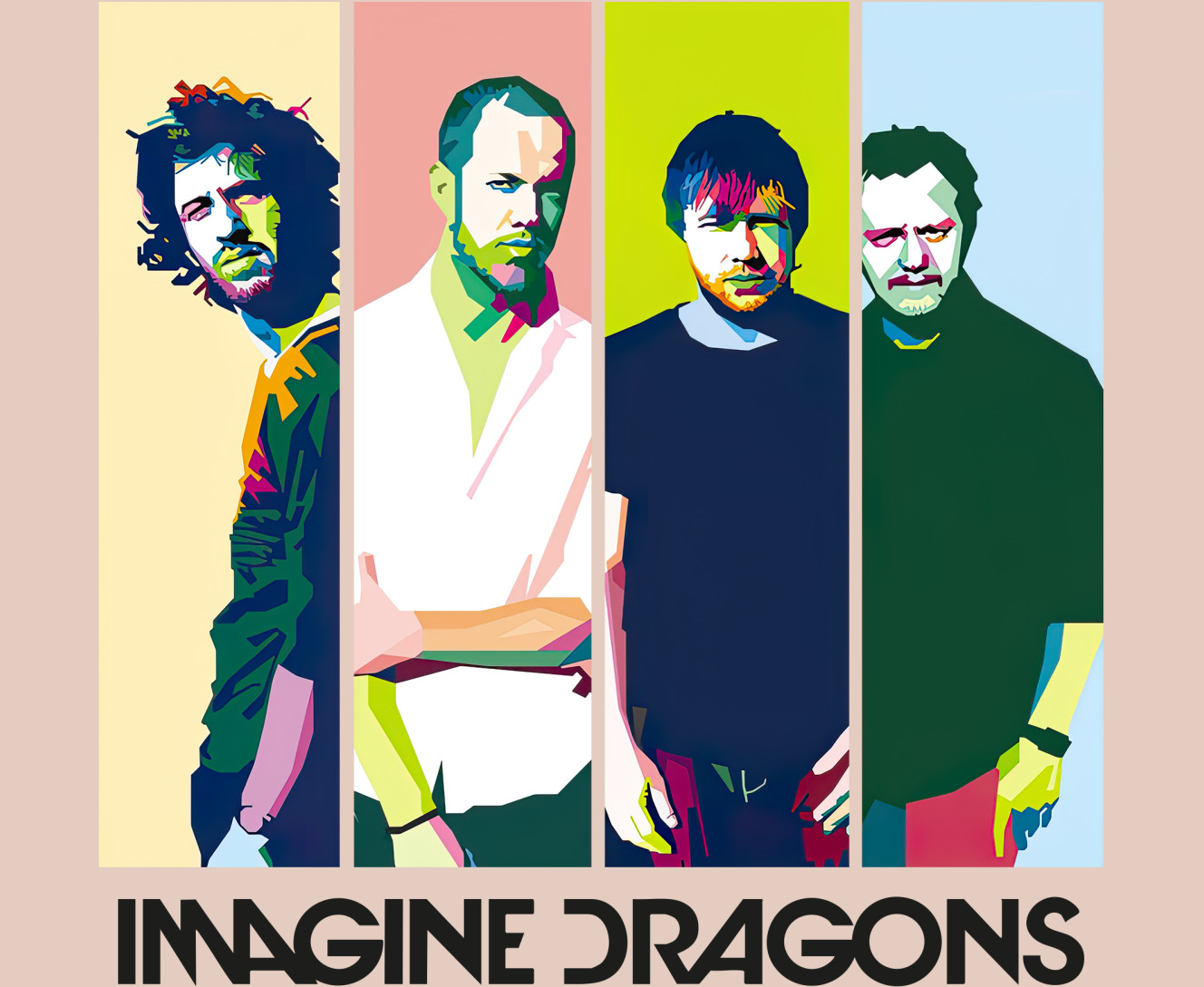 Коврик для мышки - Imagine Dragons - Mfest