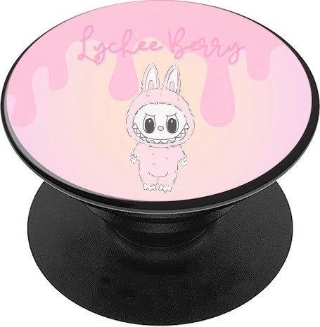 PopSocket Подставка для мобильного - Labubu lychee berry - Mfest