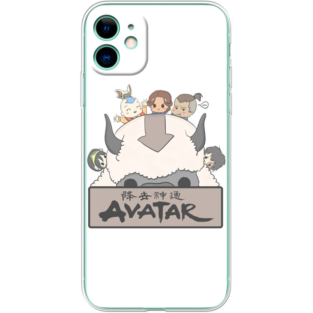 Чохол iPhone - Avatar la leyenda de aang - Mfest