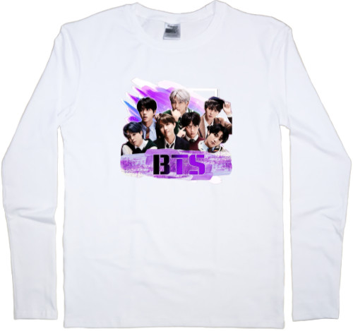 BTS - Лонгслив Премиум Детский - BTS 10 - Mfest