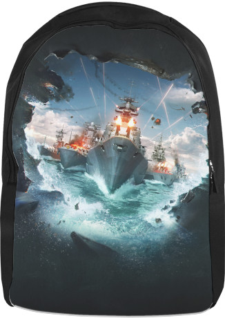 Рюкзак 3D - World of Warships 3 - Mfest Рюкзак 3D - World of Warships 3 - Mfest