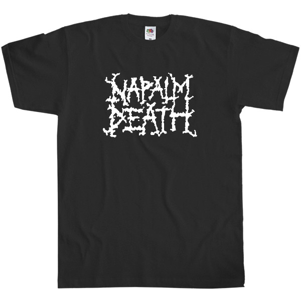 Футболка Класика Чоловіча Fruit of the loom - Napalm Death  - Mfest