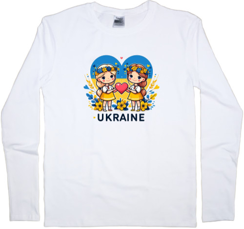 Я УКРАИНЕЦ - Лонгслив Премиум Детский - Украина - Mfest