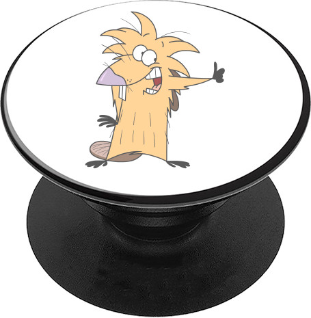 PopSocket Подставка для мобильного - Бобер Норберт Фостер - Mfest