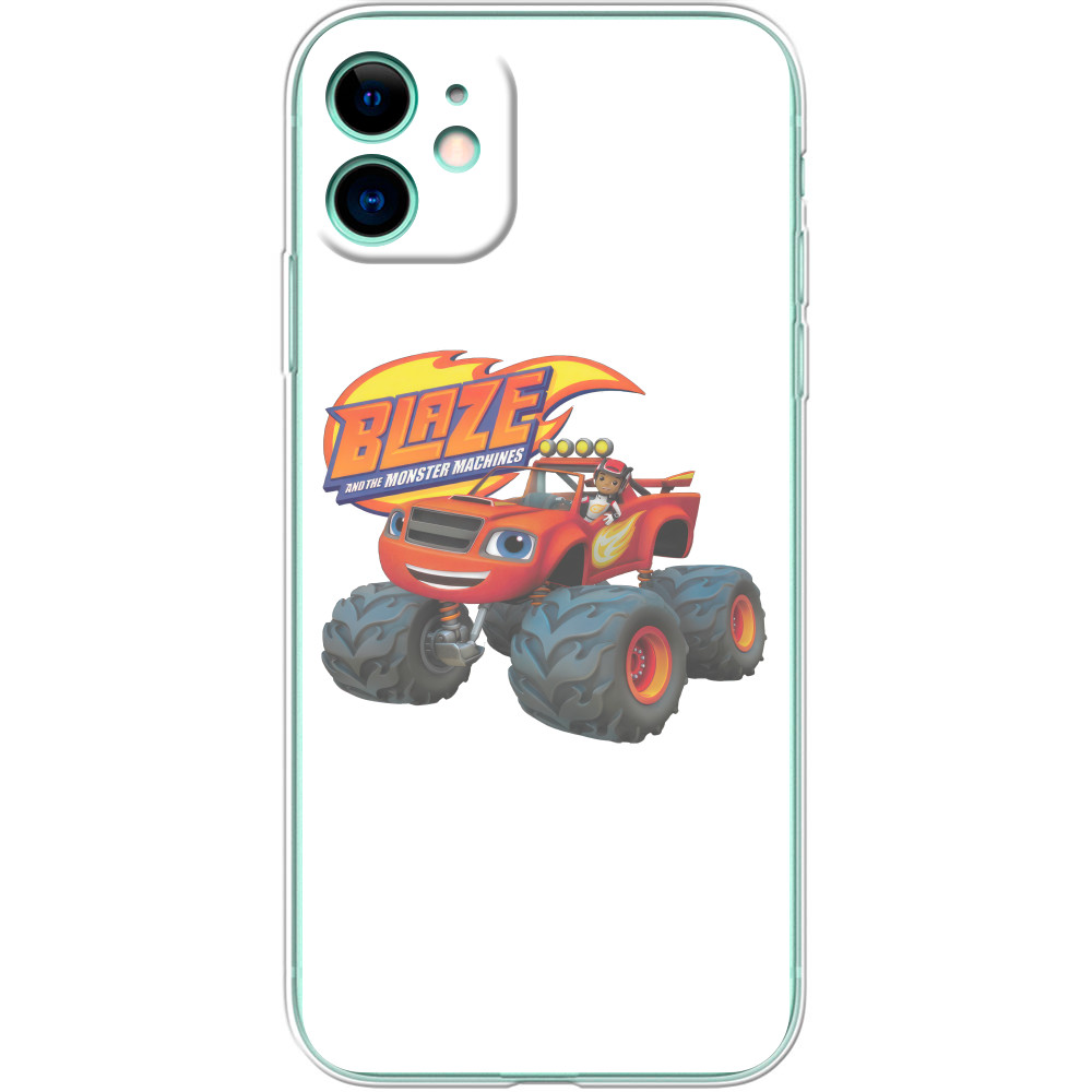 Чехол iPhone - Вспыш и чудо машинки - Mfest