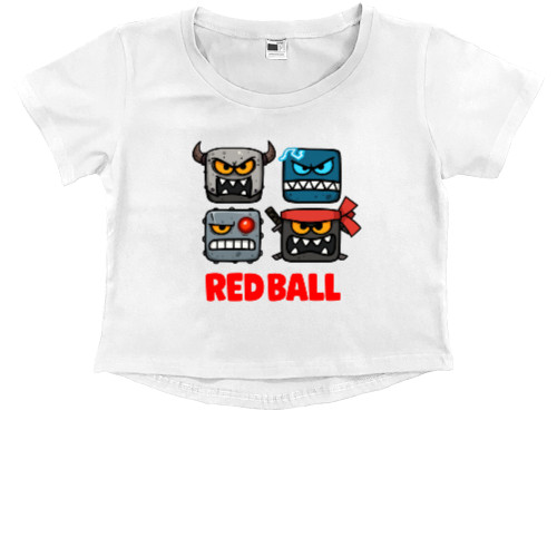 Кроп - топ Премиум Детский - Ego Red ball heroes - Mfest Кроп - топ Премиум Детский - Ego Red ball heroes - Mfest