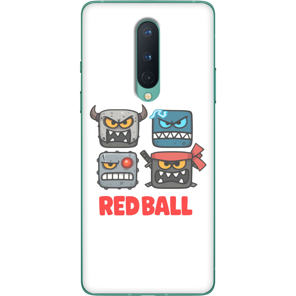 Чехол OnePlus - Ego Red ball heroes - Mfest