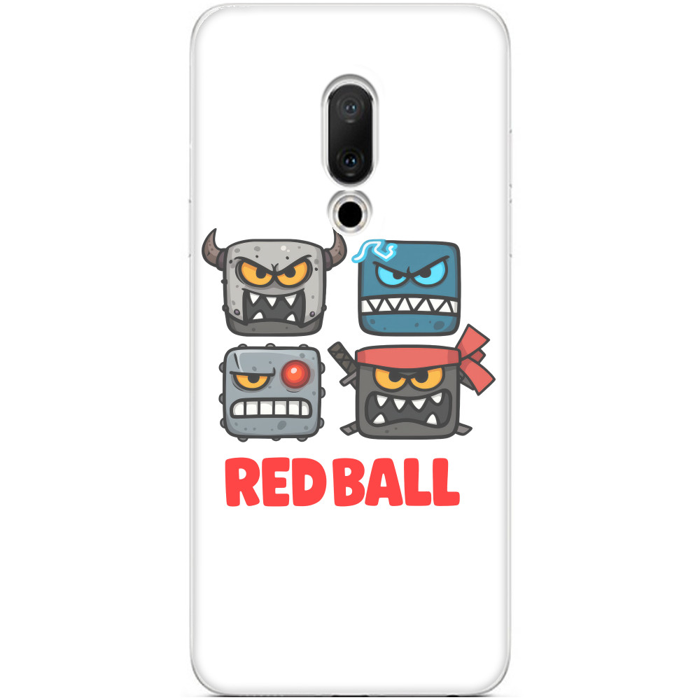 Чехол Meizu - Ego Red ball heroes - Mfest Чехол Meizu - Ego Red ball heroes - Mfest