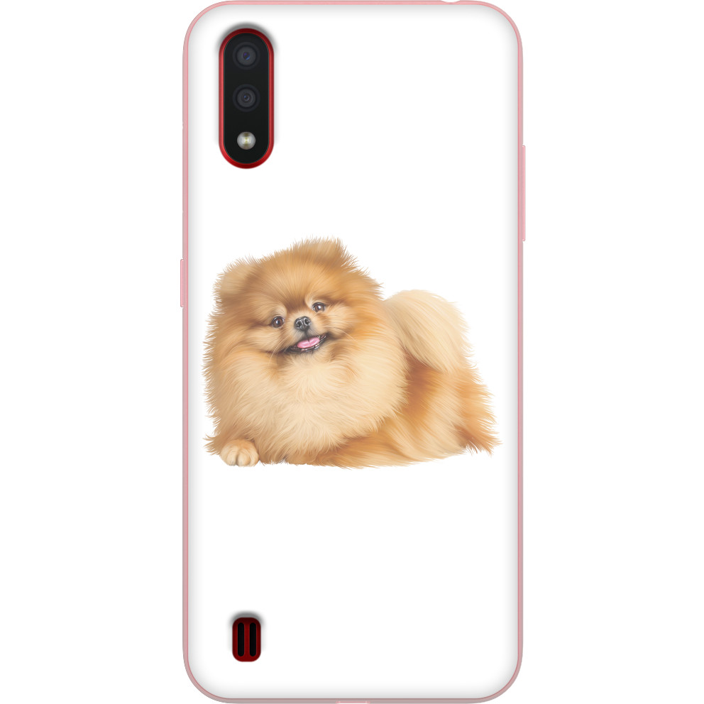 Чехол Samsung - Немецкий шпиц - Mfest Чехол Samsung - Немецкий шпиц - Mfest