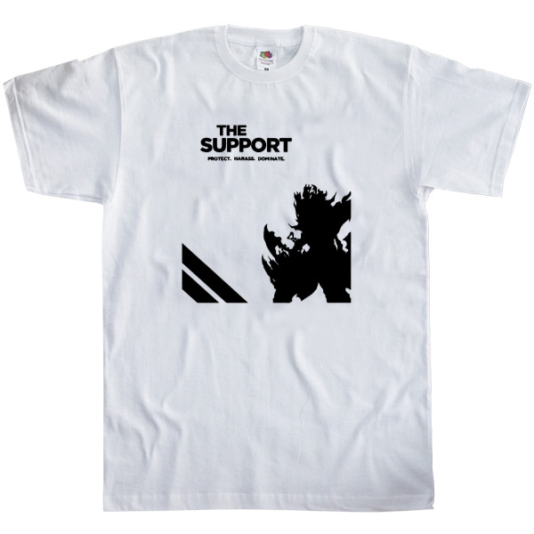 Men's T-Shirt Fruit of the loom - League of legends THE SUPPORT - Mfest