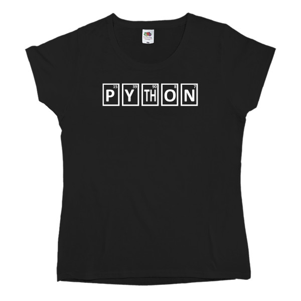 Периодическая таблица Python для программистов