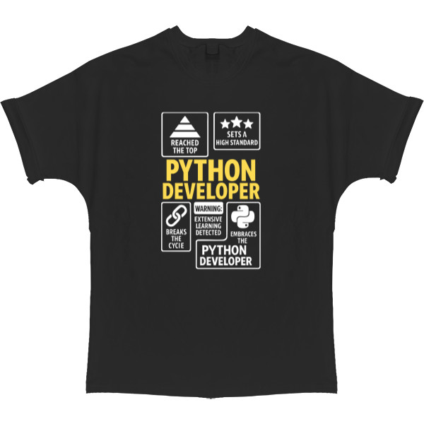 Python DEVELOPER REACHED THE TOP