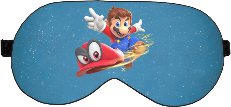 Маска для сна 3D - Super Mario Odyssey - Mfest