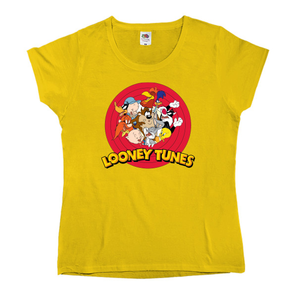 Футболка Классика Женская Fruit of the loom - Looney Tunes - Mfest