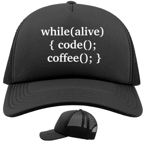 While alive