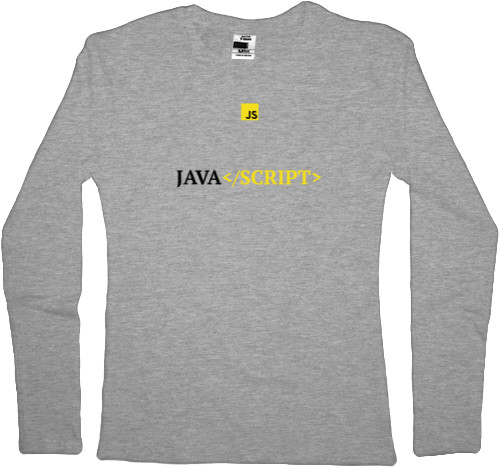 Лонгслив Женский - Java Script - Mfest
