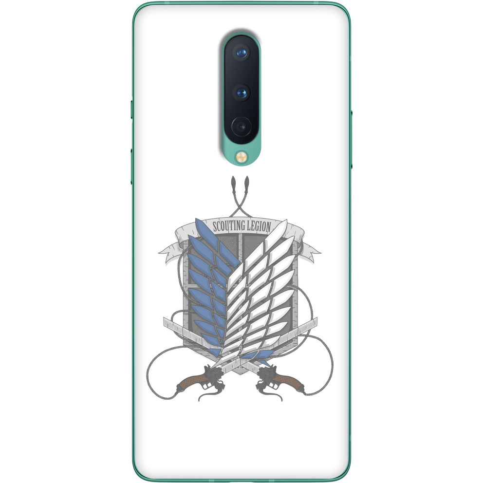 Чехол OnePlus - Attack on titan asas da liberdade  - Mfest