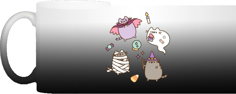 Кот Пушин Хэллоуин