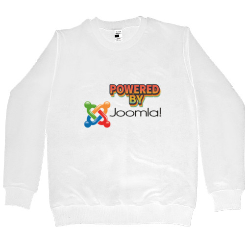 Свитшот Премиум Мужской - Powered by Joomla - Mfest
