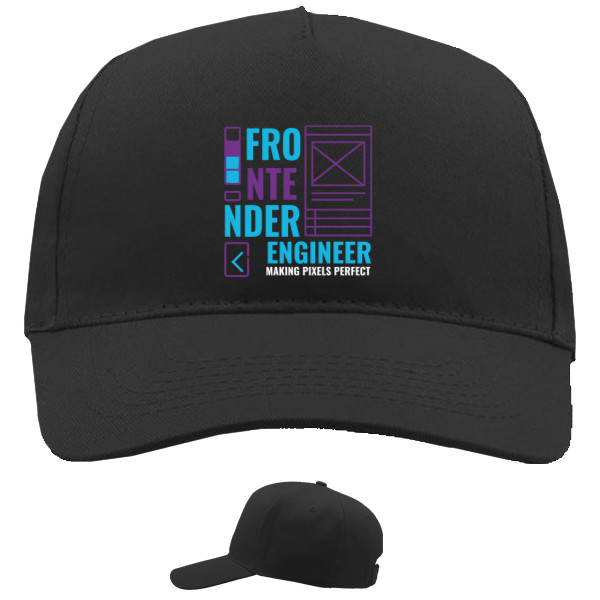 Програміст - Кепка 5-панельна - Frontend Engineer - Mfest